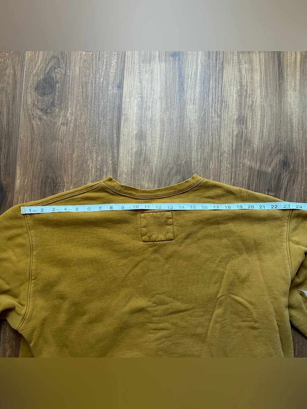 Girlfriend Collective 50/50 classic sweatshirt sycamore athleisure loungewear